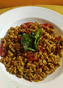 Kering tempe manis pedas