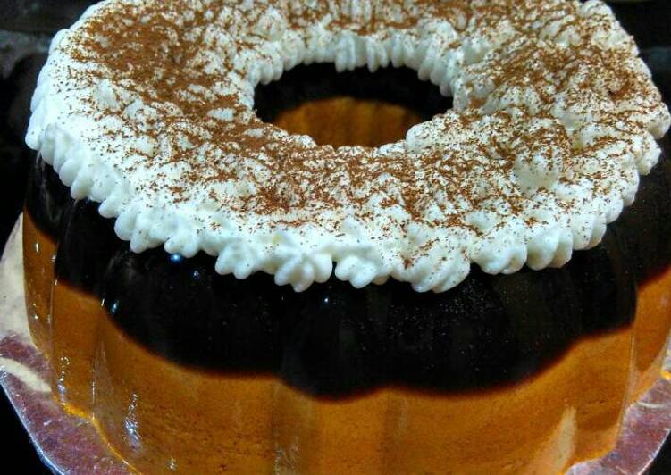 gambar untuk resep makanan Coffee Caramel Pudding