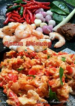 Asam udeung (Sambal Udang Khas Aceh)