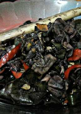 Cumi Hitam Pedas Saus Tiram