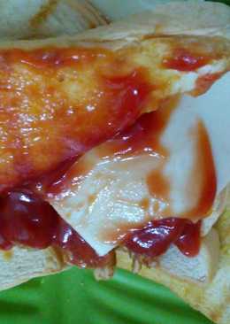 Burger Tempe Roti Tawar