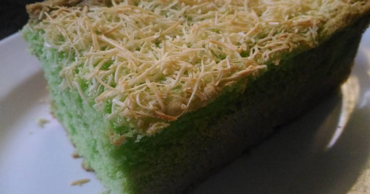 Resep Bolu  Pandan  Keju oleh Khristy KITTY KITCHEN Cookpad