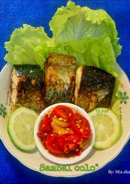 Ikan goreng Sambal colo colo