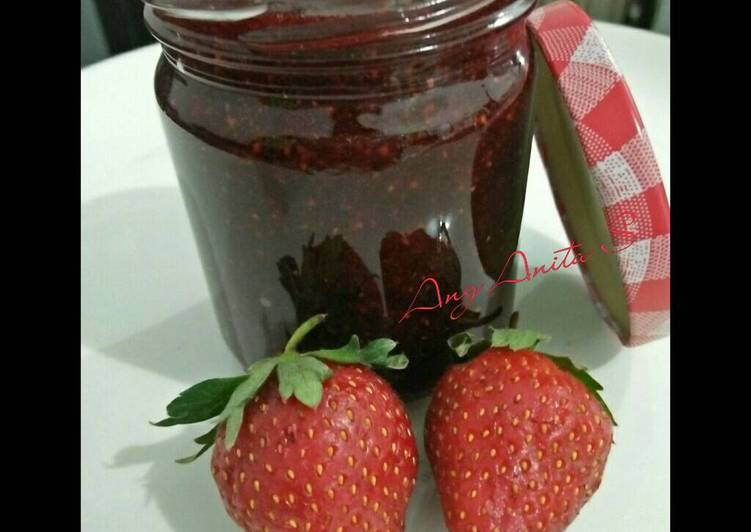 resep makanan Homemade Strawberry Jam