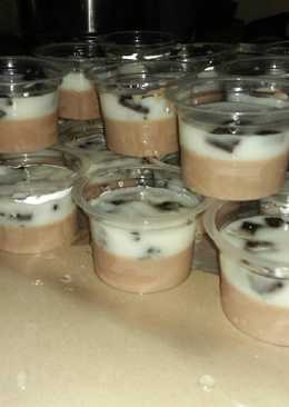 Puding susu milo oreo 20rb