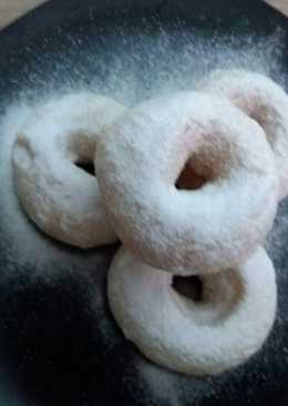 Donat tanpa telur water roux