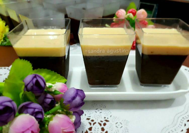 Resep Puding Coklat Vla