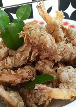 Udang goreng oat