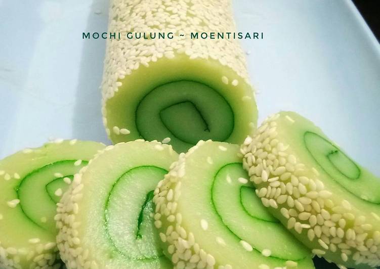 cara membuat Mochi gulung