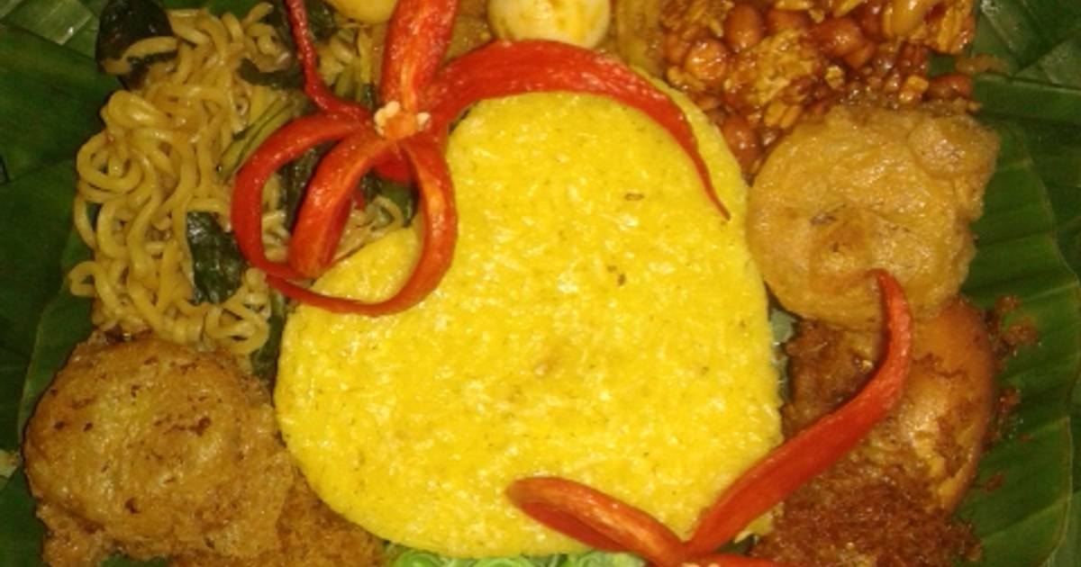  Tumpeng  mini  lauk sederhana  12 resep Cookpad