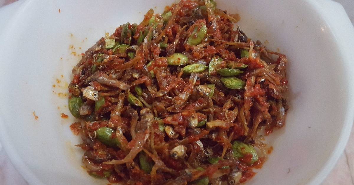 Ikan teri  sambal  pete  190 resep Cookpad