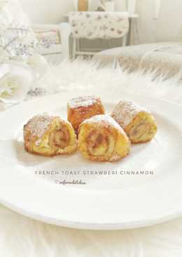 17. ðŸŒ French Toast Strawberi Cinnamon Rolls #RabuBaru