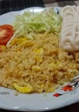 Nasi goreng tomat simple #sarapansukasuka