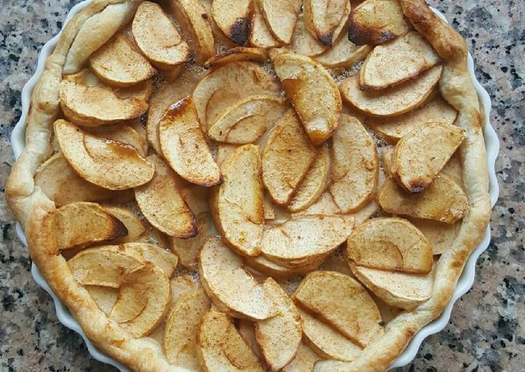 gambar untuk cara membuat Tart Apel / Äpfel Tarte