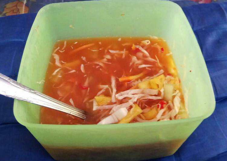 resep masakan Asinan Sayur