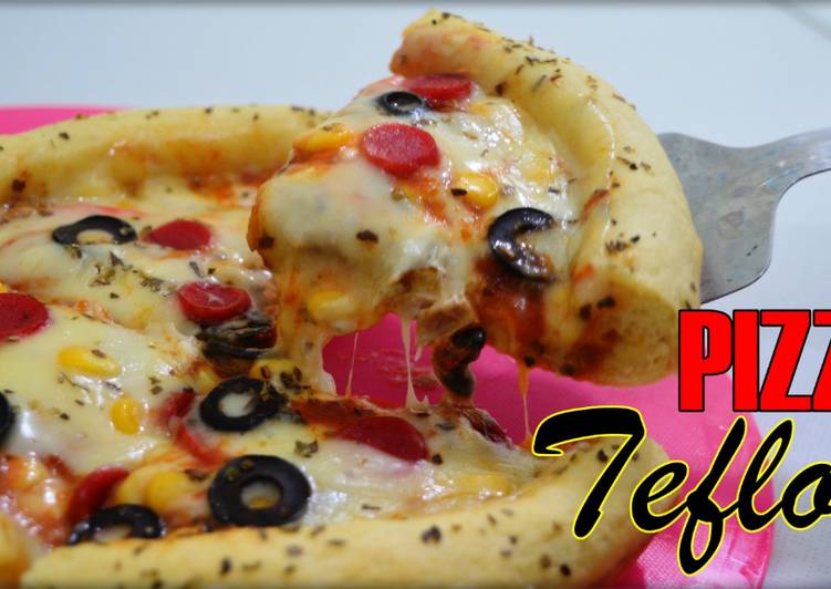 resep makanan Pizza Teflon Topping Daging Sapi