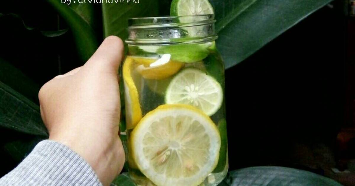 66 resep  lemon infus  water enak dan sederhana Cookpad
