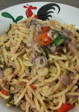 Spaghetti Tuna Sambel Matah