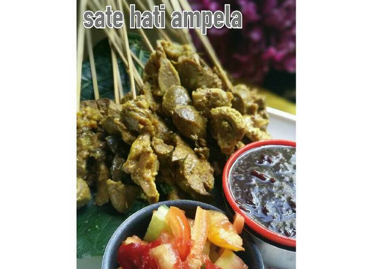 gambar untuk resep Sate hati ampela