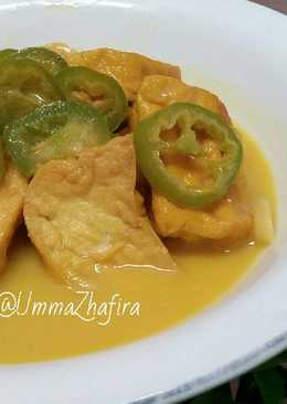 Sayur tahu pedas gurih