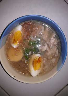 Soto ayam kudus modifikasi :)