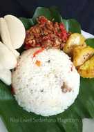 #11 Nasi Liwet Sederhana Magicom, sambal Tempe kemangi, Tahuð