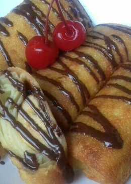 Lumpia manis pisang coklat (#pr_risolesdkk)