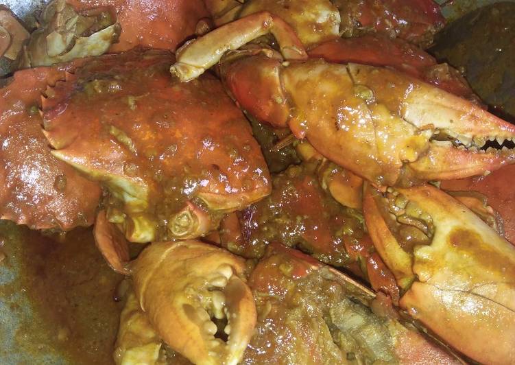 Resep Kepiting asam manis pedas Oleh Chichie