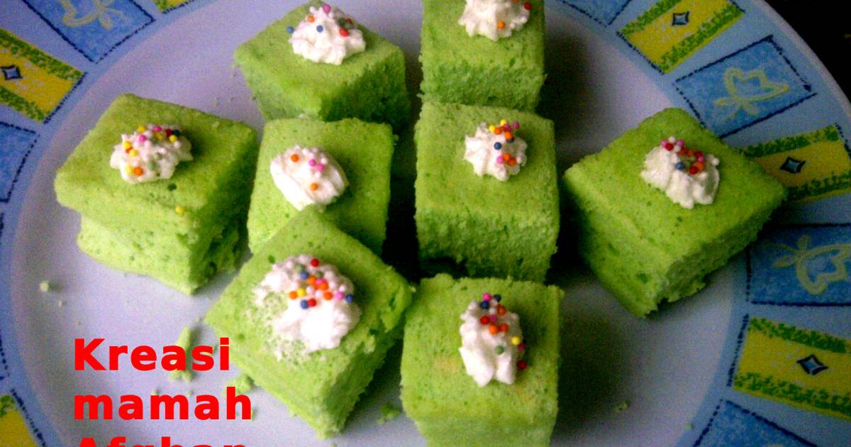 Resep Bolu kukus air / steamed cake