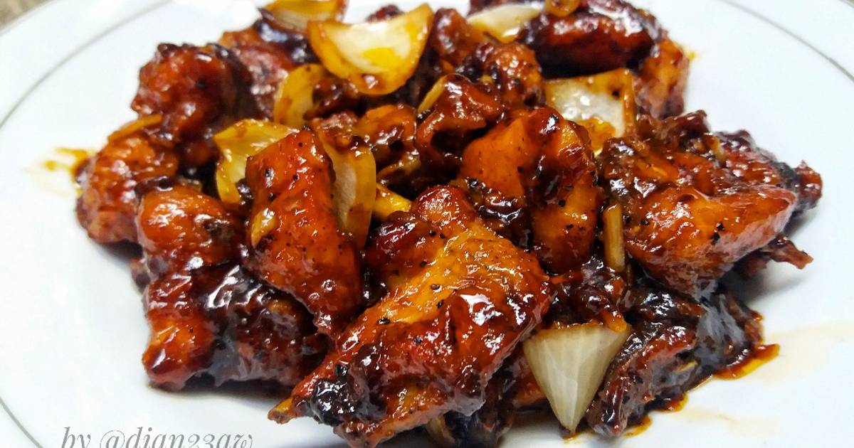 3.159 resep ayam lada hitam enak dan sederhana - Cookpad