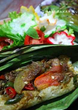Nasi Bakar Cumi Asin (#PR_BukanNasiBiasa)