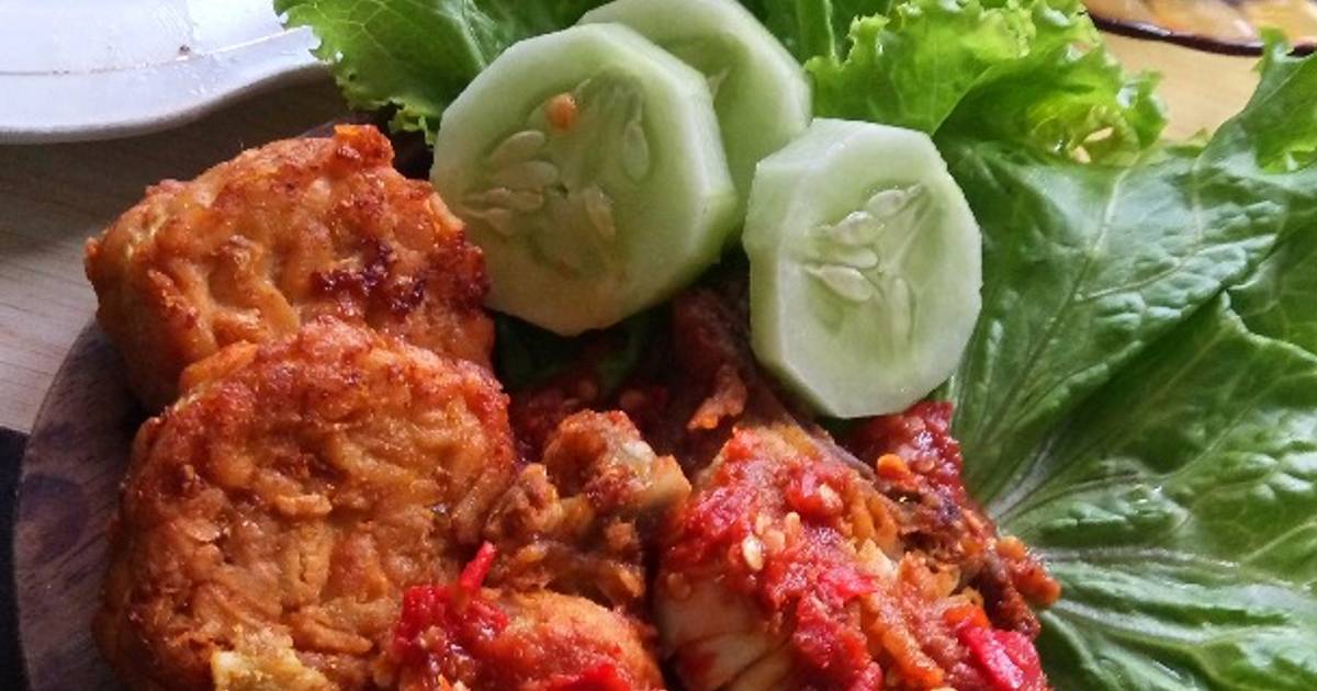 Resep Ayam penyet oleh Ica_psaj - Cookpad