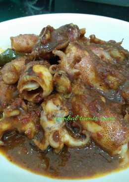 Sambal Tumis Cumi Basah