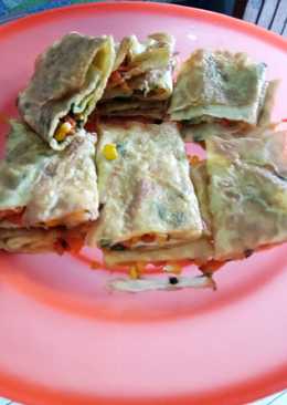 Eggroll isian jagung dan wortel (teflon)