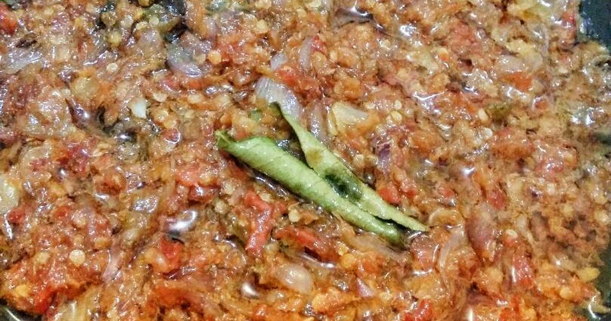 1.099 resep sambal bawang enak dan sederhana - Cookpad