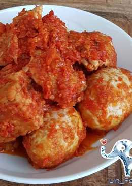 Tahu, Tempe & Telor Balado