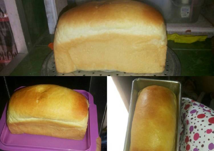 resep masakan White loaf bread (eggles)