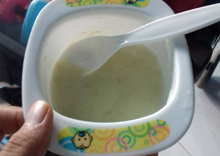 resep lengkap untuk Pure kentang- MPASI