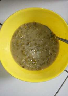 Bubur kacang ijo no ketan item