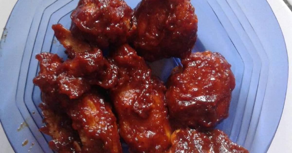 Resep Fire wing/chicken ala Maylan Hajrona Cova