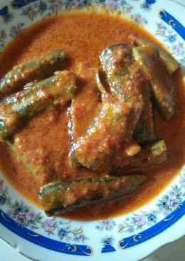 Balado terong kuah santan