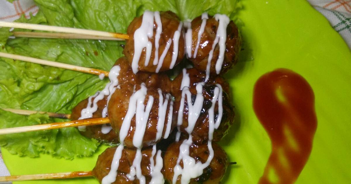 3 resep bakso bakar pedas saus bbq dan madu enak dan 