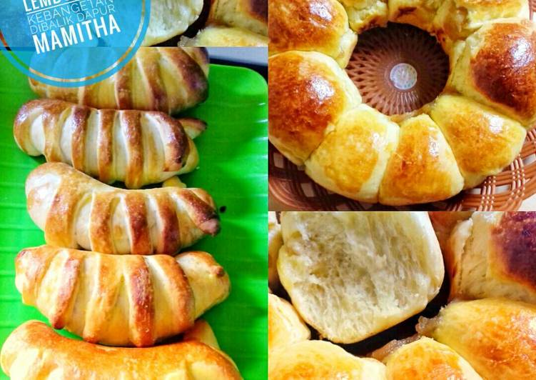 resep lengkap untuk Roti sobek