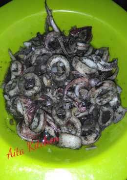 Tumis cumi hitam