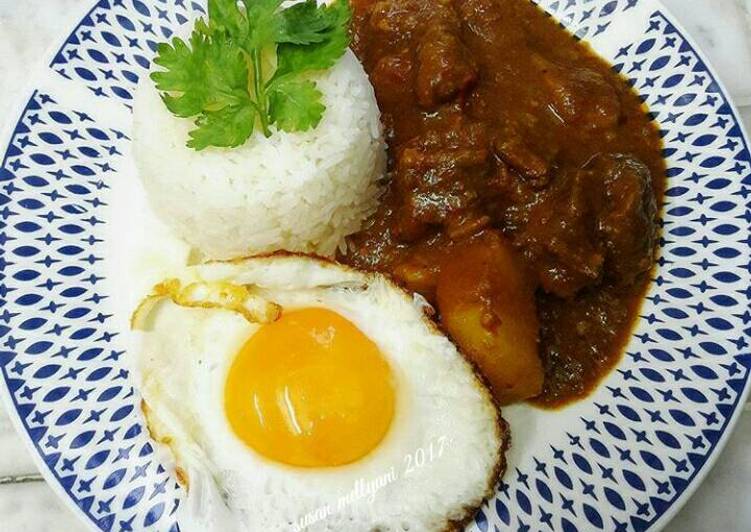 bahan dan cara membuat Beef curry