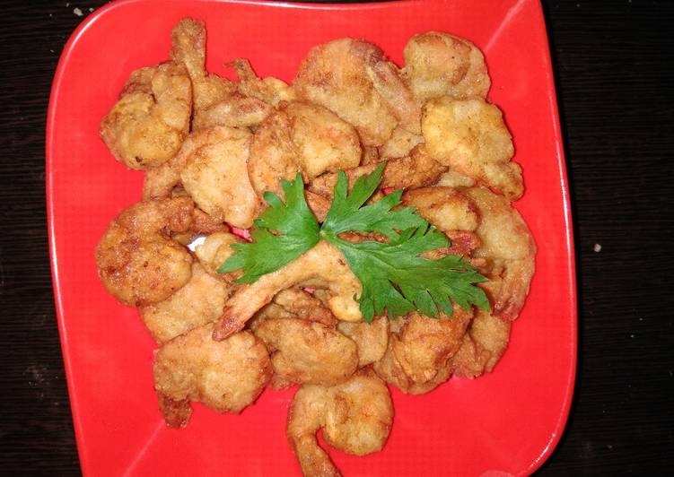 gambar untuk cara membuat Udang Goreng Tepung