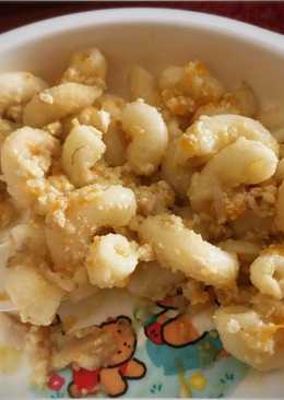 Mpasi Macaroni saus telur 10m+