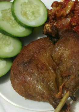 Bebek Goreng ala Leko