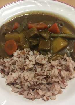 Beef & Vegetable Japanese Curry Rice