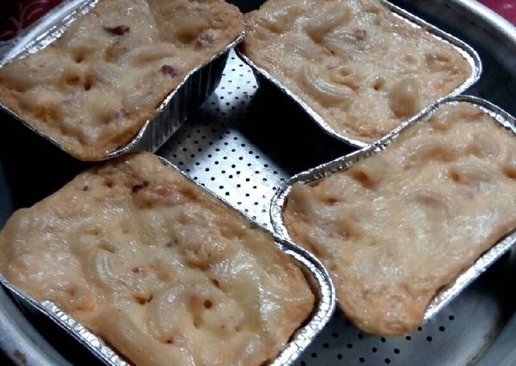 resep lengkap untuk Macaroni scootel kukus ala anita